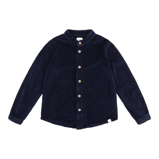 Navy Natural - Parker polo blouse navy