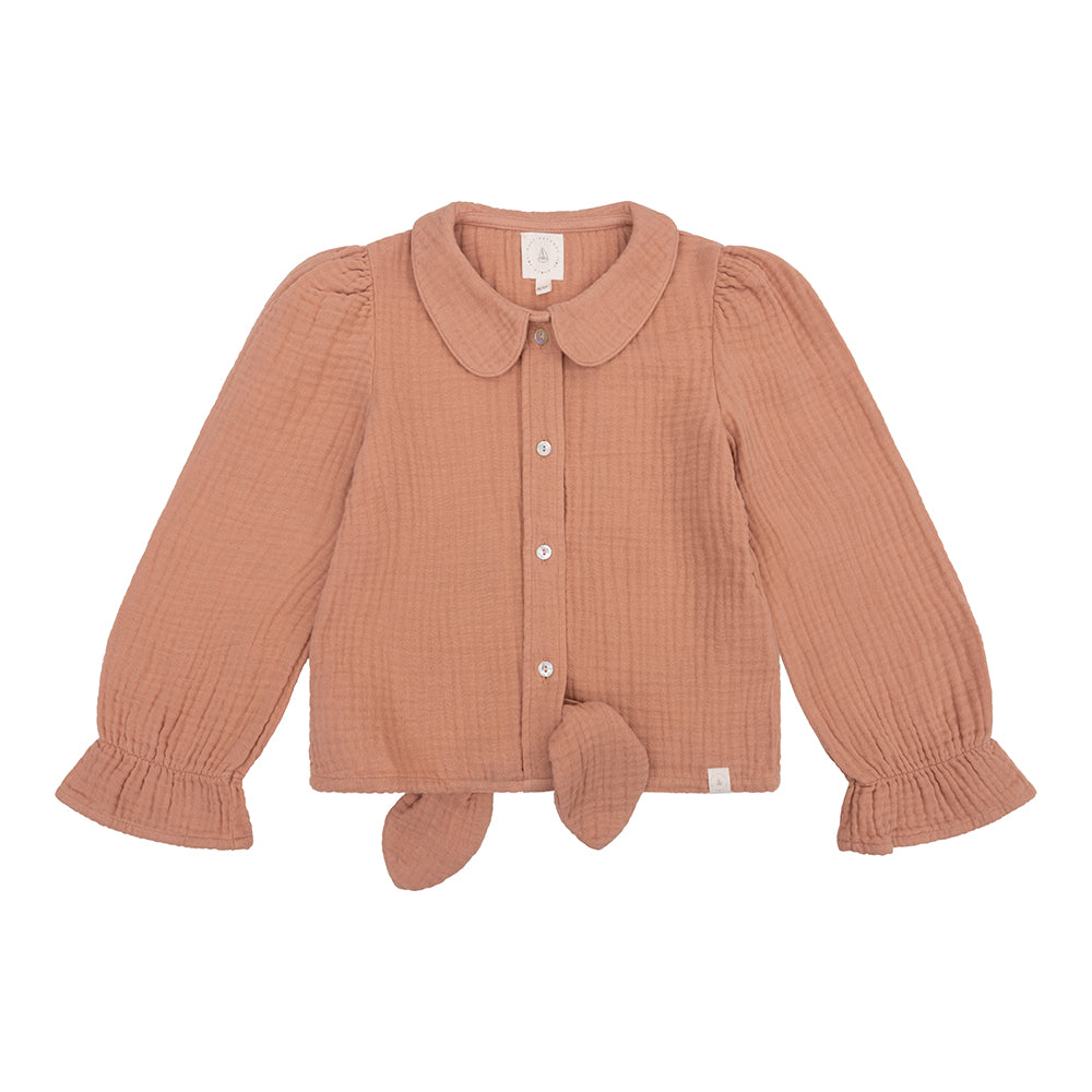 Navy Natural - Faye Blouse Cork