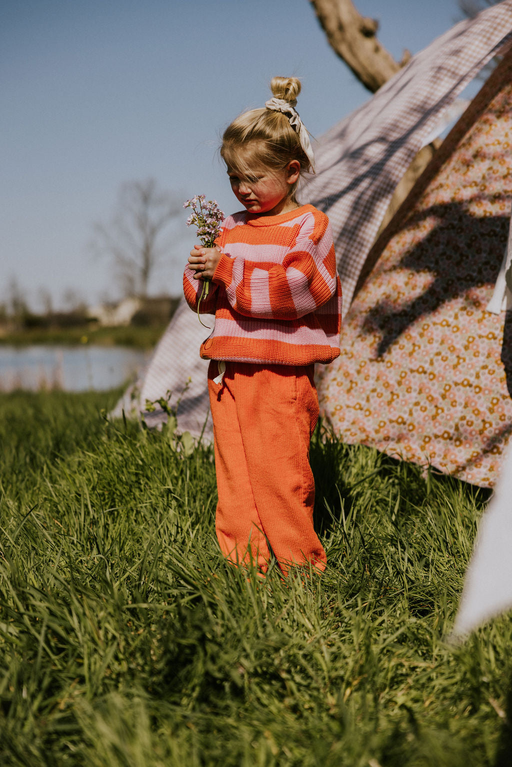 Yuki - Stripes Knitted Sweater Festival (PO)