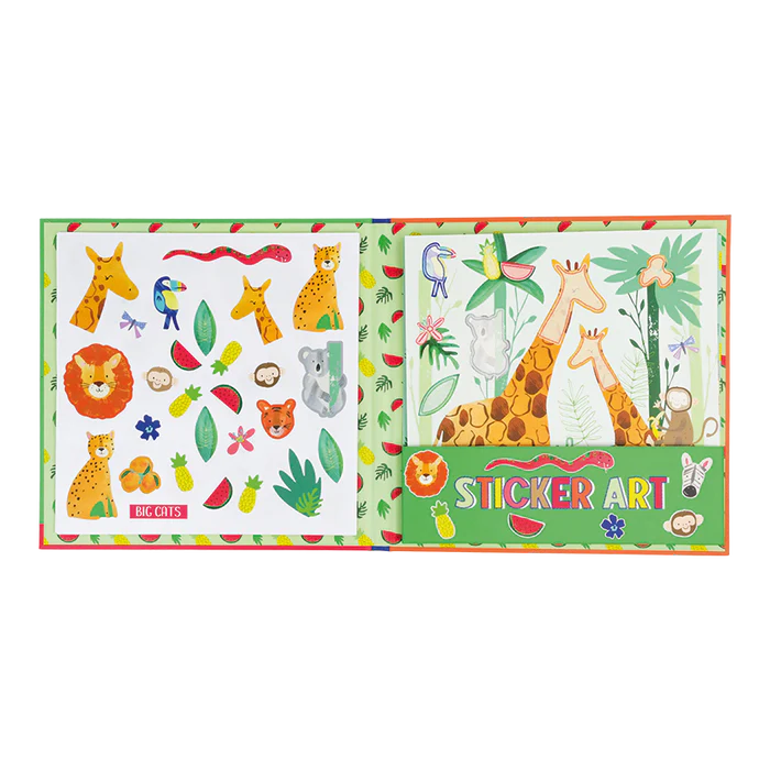 Floss & Rock Sticker Art Jungle