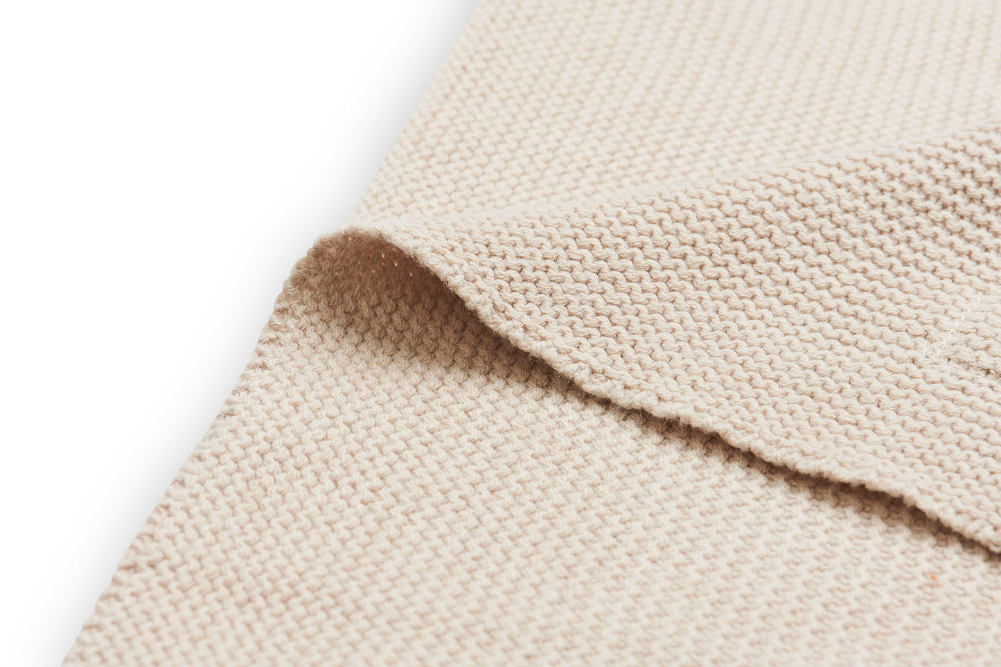 Jollein Deken Wieg 75 x 100 cm Basic Knit Nougat