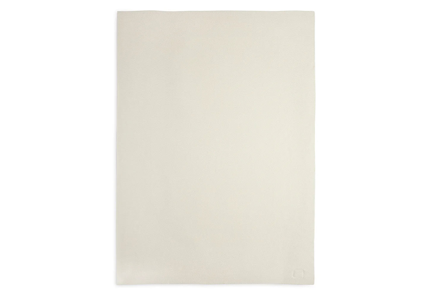 Jollein - Deken Wieg 75 x 100 cm Basic Knit Ivory