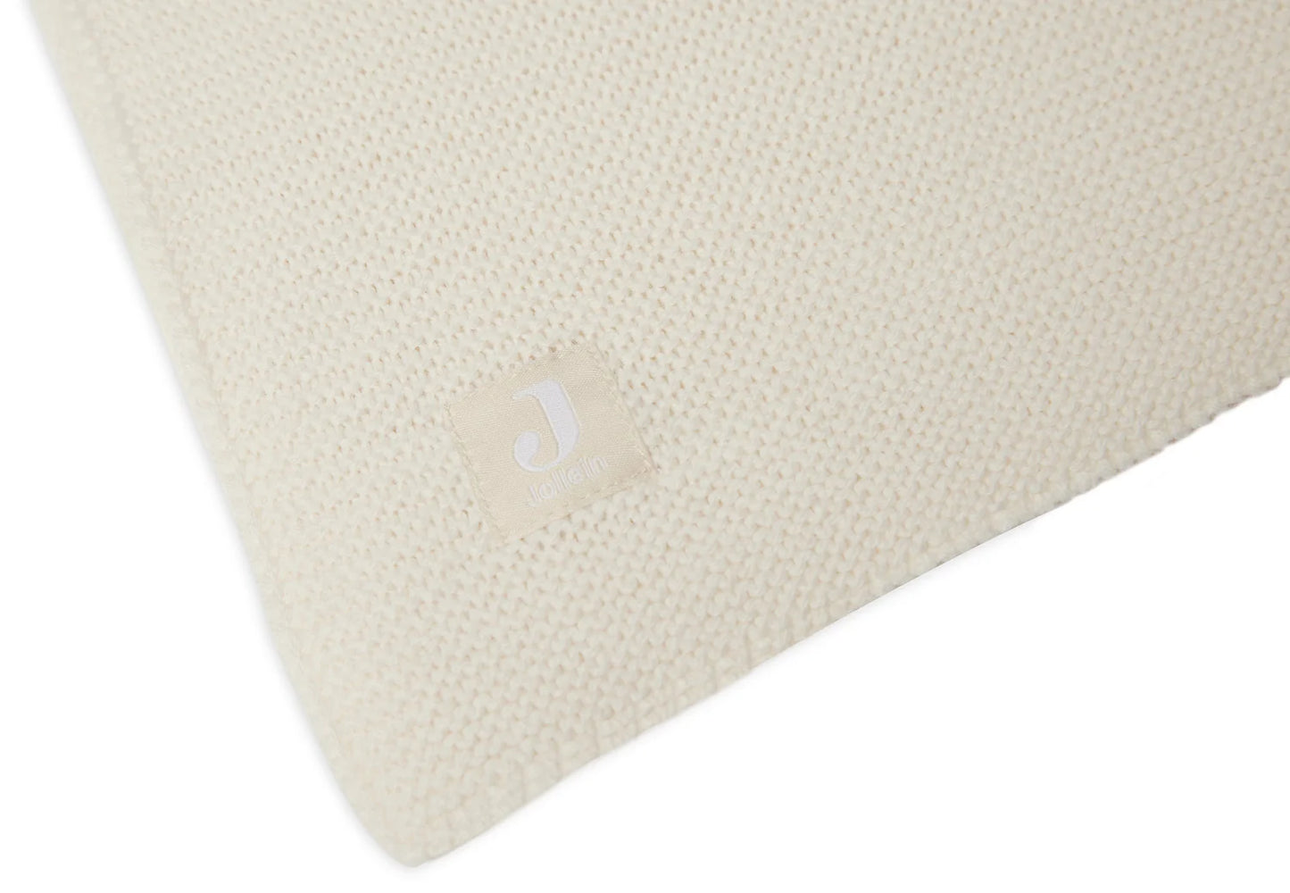 Jollein - Deken Wieg 75 x 100 cm Basic Knit Ivory