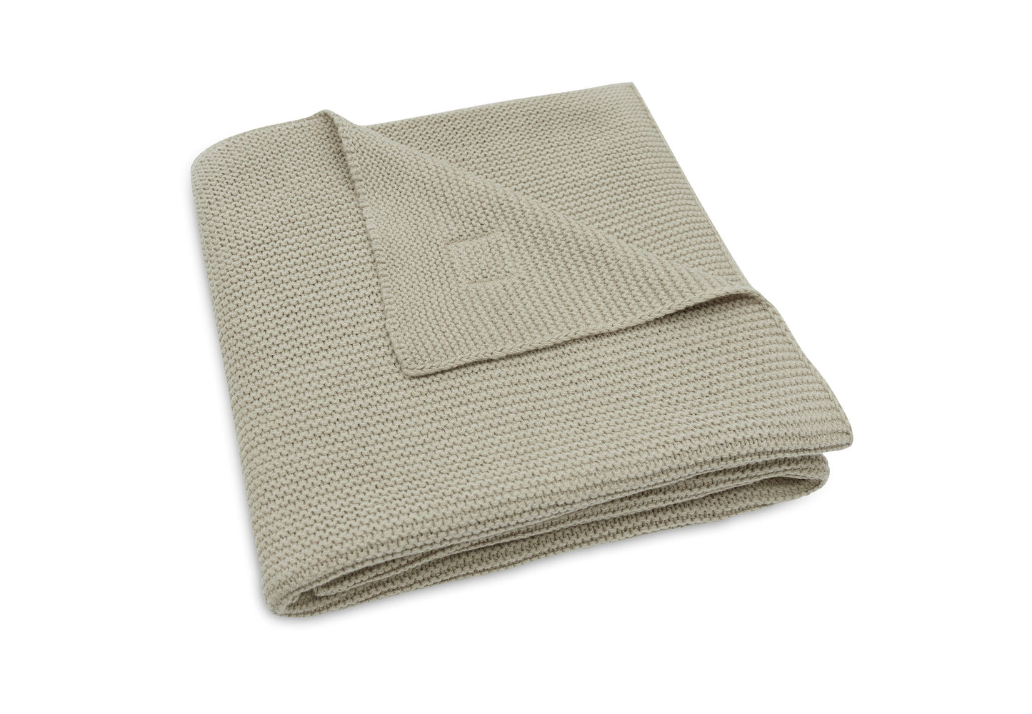 Jollein Deken Wieg 75 x 100 cm Basic Knit Olive Green