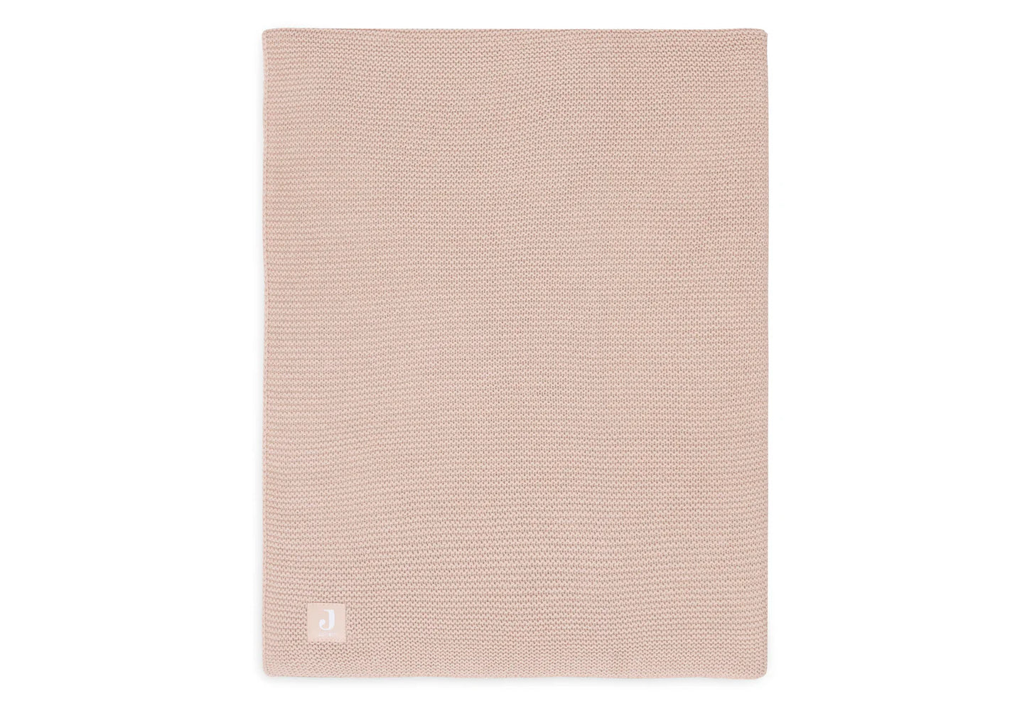 Jollein - Deken Wieg 75 x 100 cm Basic Knit Wild Rose
