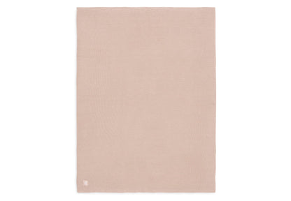 Jollein Deken Wieg 75 x 100 cm Basic Knit Wild Rose