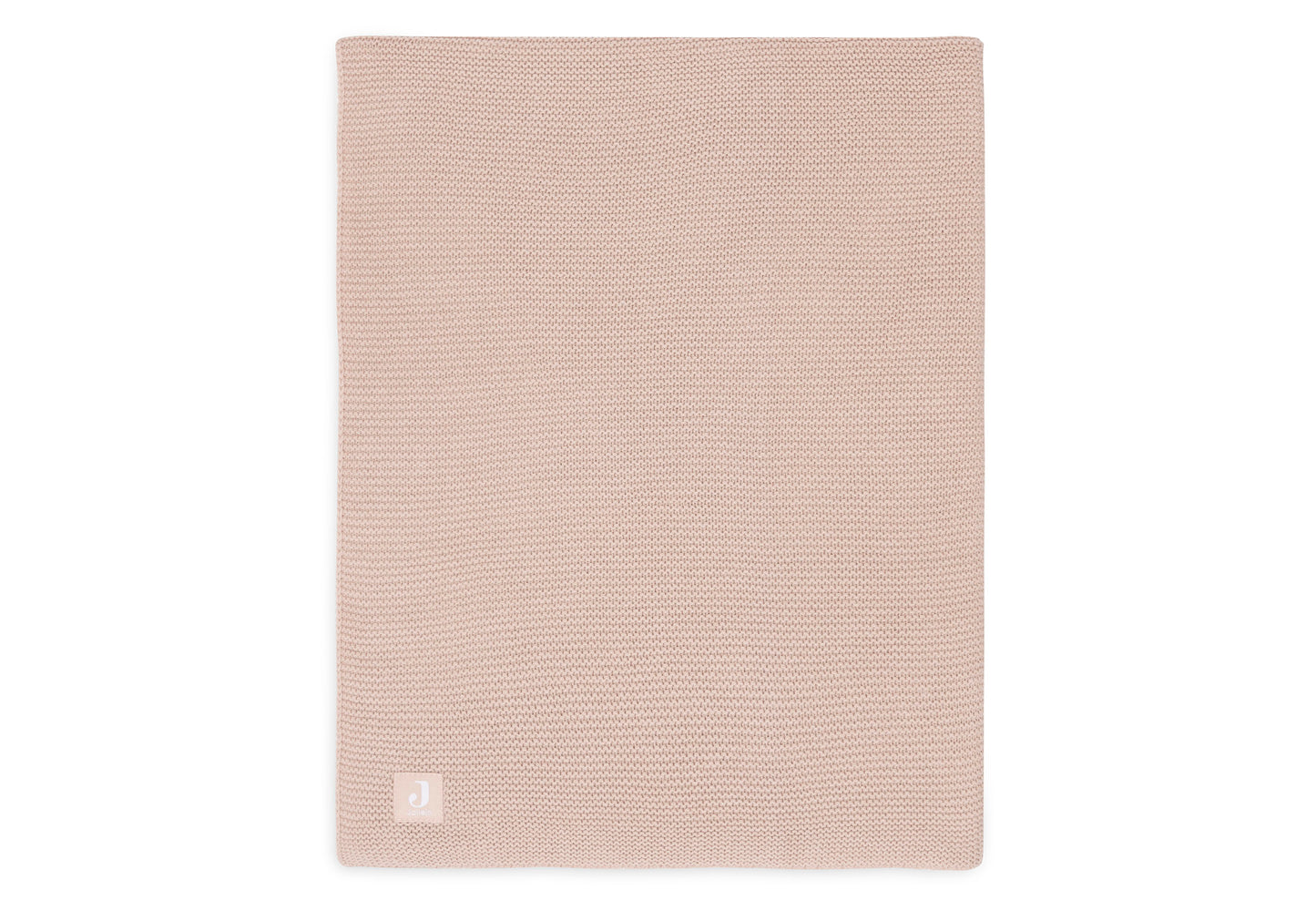 Jollein Deken Wieg 75 x 100 cm Basic Knit Wild Rose