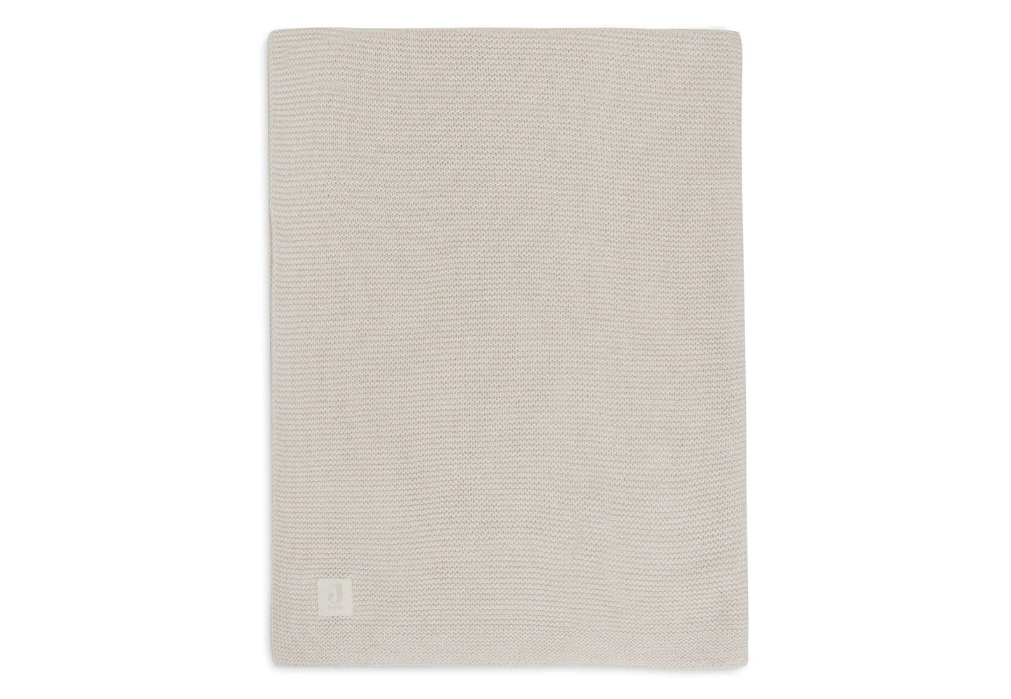 Jollein - Deken Wieg 75 x 100 cm Basic Knit Ivory Oatmeal