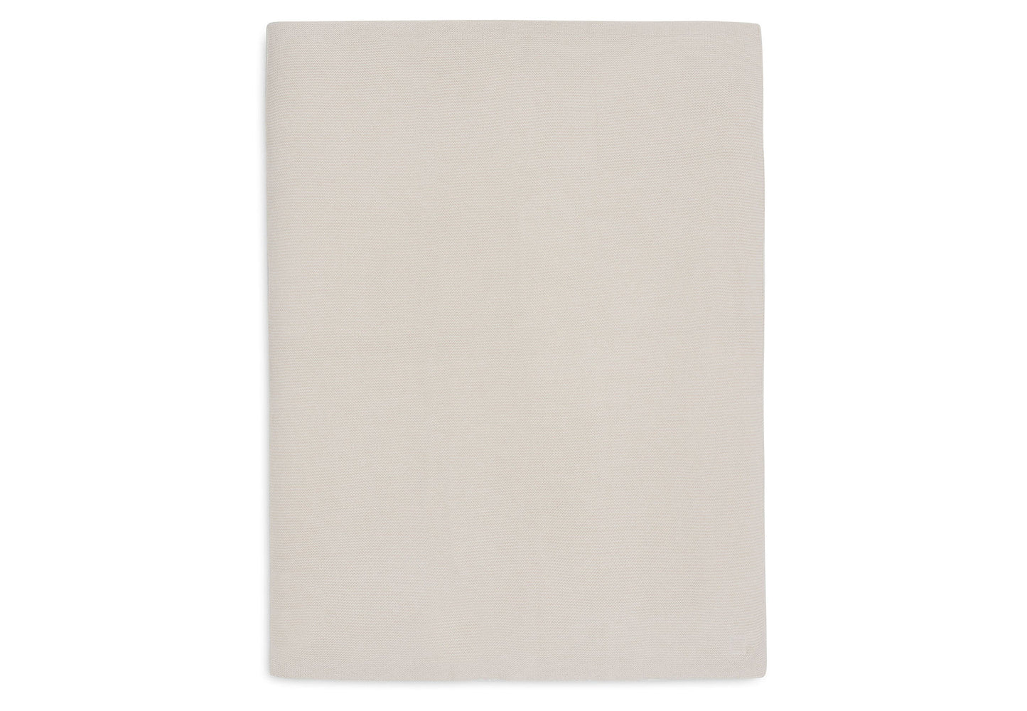 Jollein - Deken Wieg 75 x 100 cm Basic Knit Ivory Oatmeal