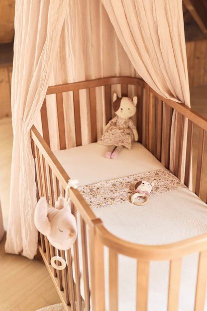 Jollein - Deken Wieg 75 x 100 cm Basic Knit Ivory Oatmeal