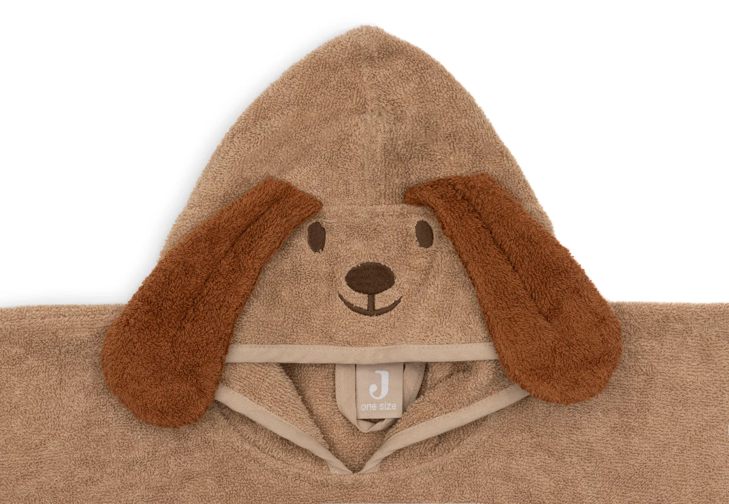 Jollein - Bath Poncho Terry – Diego Dog | Zachte Badponcho voor Peuters & Kleuters