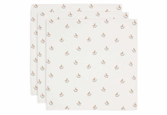 Jollein - Hydrofiele Doek Small 70x70cm Nostalgic Ride (3pack)