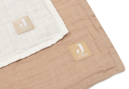 Jollein - Hydrofiele Multidoek Large 115 x 115 cm Biscuit/Ivory