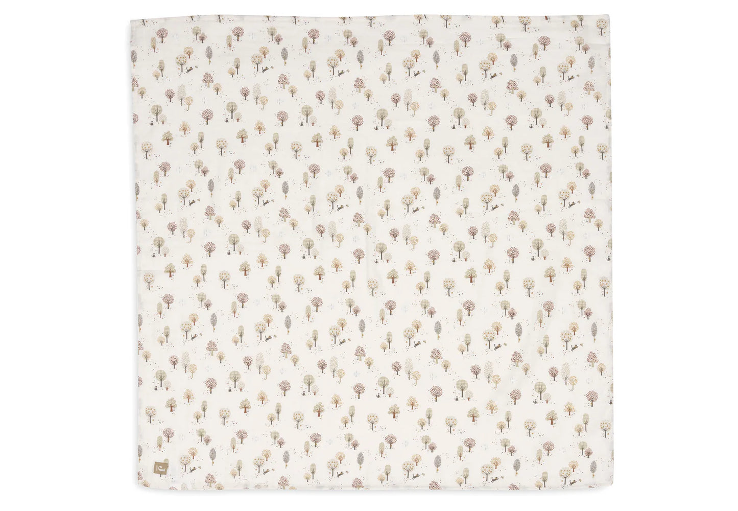 Jollein - Swaddle Muslin 115×115 cm – Tiny Park (2‑Pack) | Extra Grote Hydrofiele Doeken voor Baby’s