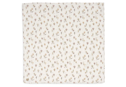 Jollein - Swaddle Muslin 115×115 cm – Tiny Park (2‑Pack) | Extra Grote Hydrofiele Doeken voor Baby’s