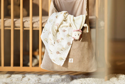 Jollein - Swaddle Muslin 115×115 cm – Tiny Park (2‑Pack) | Extra Grote Hydrofiele Doeken voor Baby’s