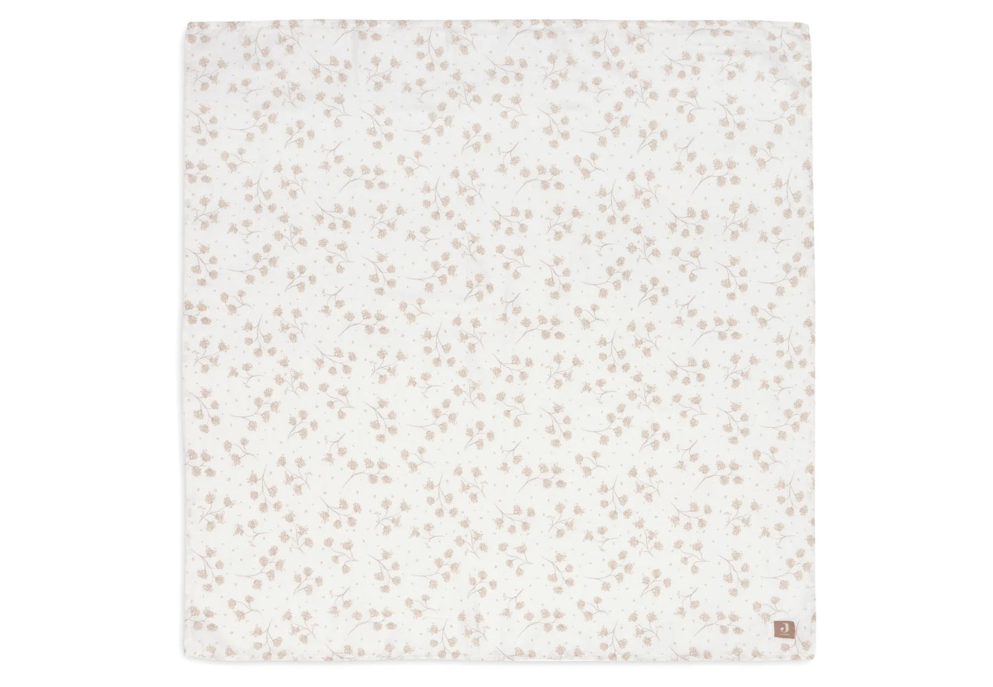 Jollein - Swaddle Muslin 115×115 cm – Leafy Dreams (2‑Pack) | Extra Grote Hydrofiele Doeken voor Baby’s