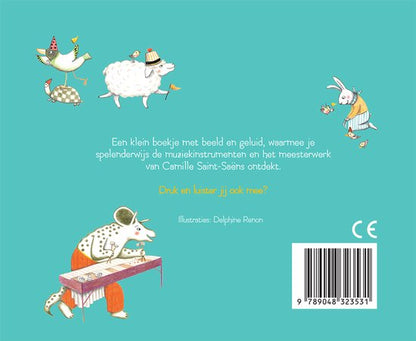 Mijn eerste klassieke-muziekboek - Carnaval der dieren en hun instrumenten