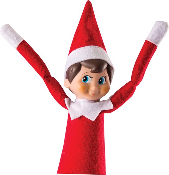 The Elf on the Shelf - Cadeau Set | Jongen Nederlandstalig | Scout Elf Pop | Softcover Verhaalboek | Adoptiecertificaat