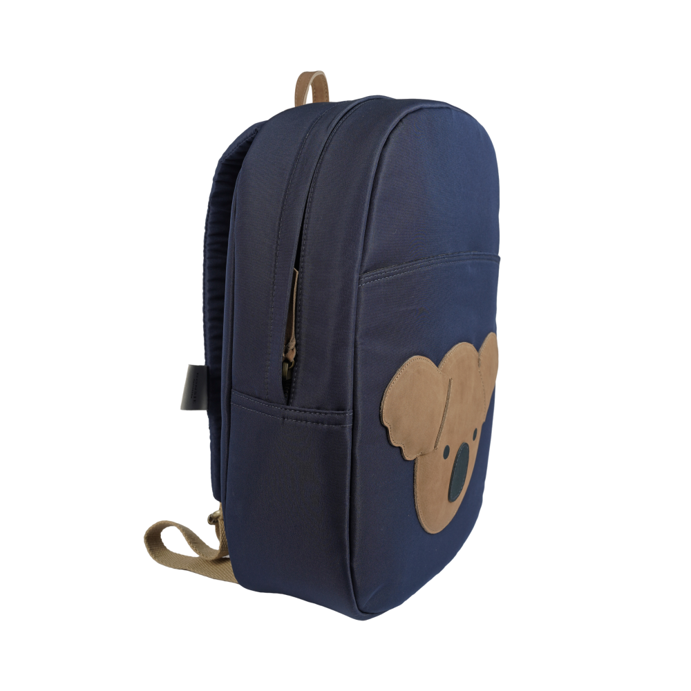 Donsje Amsterdam – Pibbe Schoolbag | Koala | Blue Marine