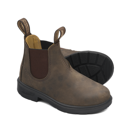 Blundstone - Kids boots nubuck | Saddle Brown
