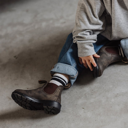 Blundstone - Kids boots nubuck | Saddle Brown