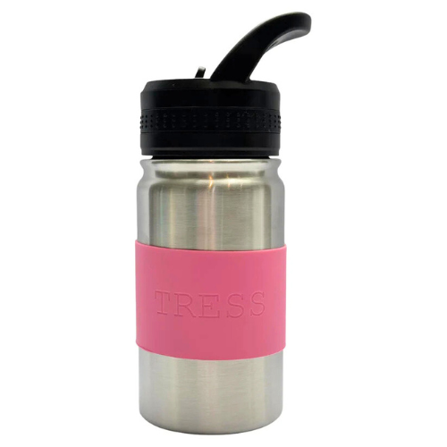 TRESS RVS Drinkfles – 300 ML Bubbly Pink