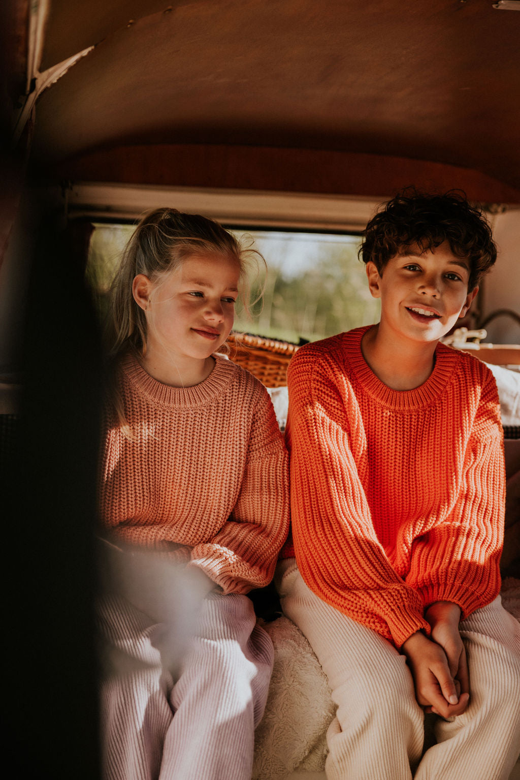 Yuki - Chunky Knitted Sweater Pumpkin (PO)