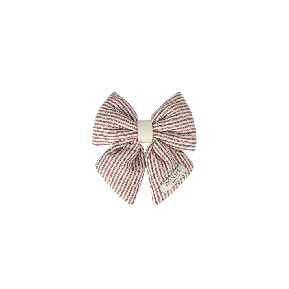 Donsje Amsterdam - Klasina Clip | Blue Marine / Scarlet Striped