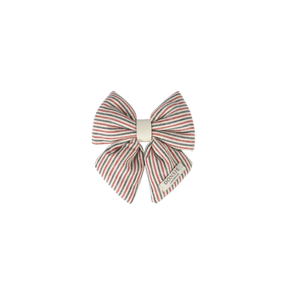 Donsje Amsterdam - Klasina Clip | Blue Marine / Scarlet Striped