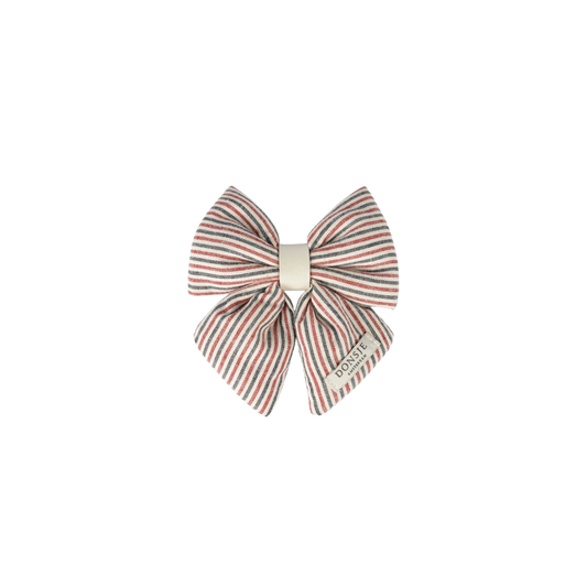 Donsje Amsterdam - Klasina Clip | Blue Marine / Scarlet Striped