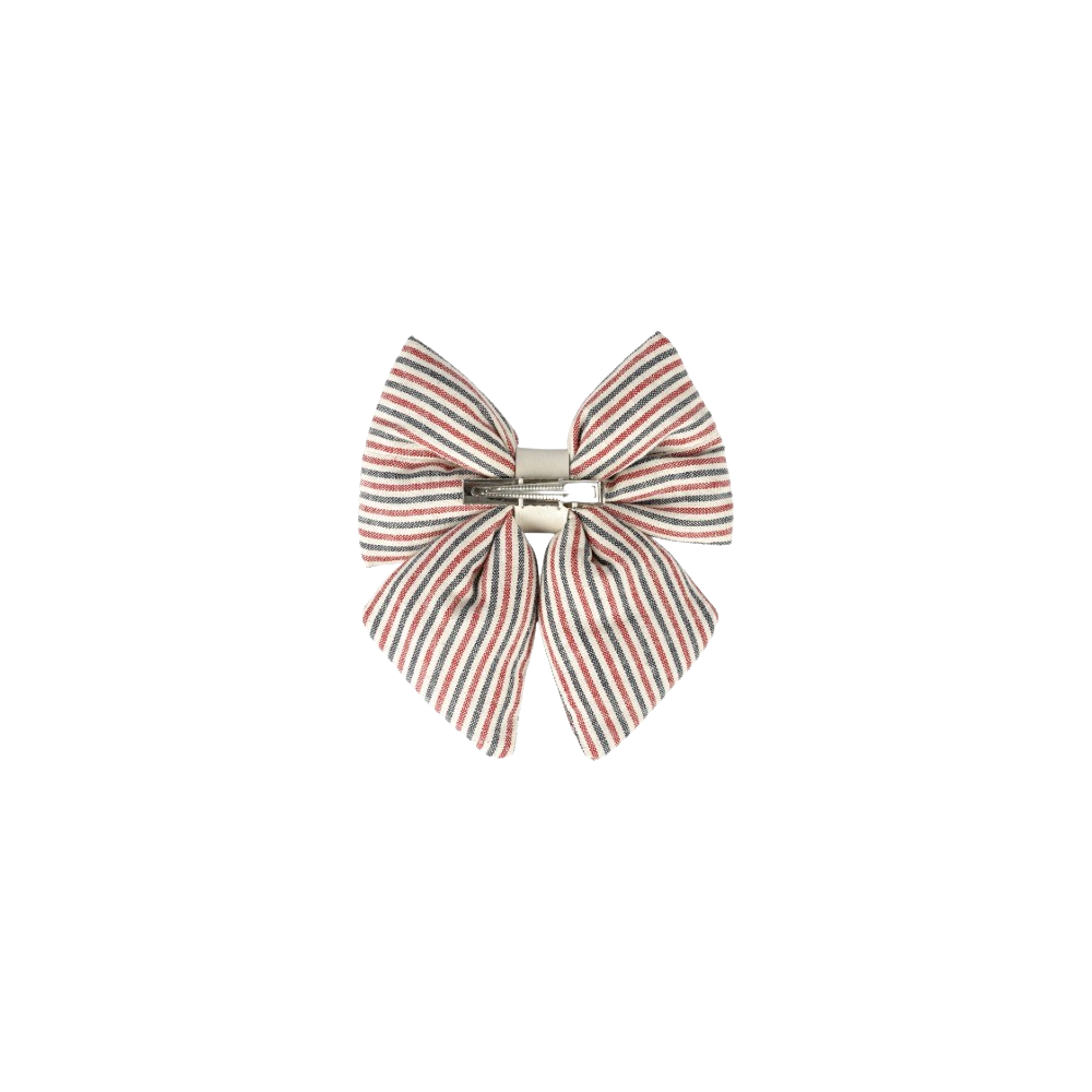 Donsje Amsterdam - Klasina Clip | Blue Marine / Scarlet Striped