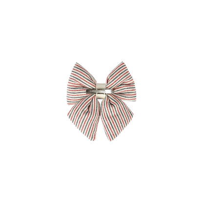 Donsje Amsterdam - Klasina Clip | Blue Marine / Scarlet Striped