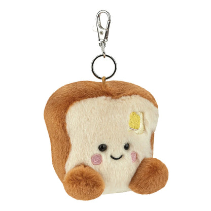 Palm Pals - Buttery Toast Clip-On | Knuffel Sleutelhanger Toast