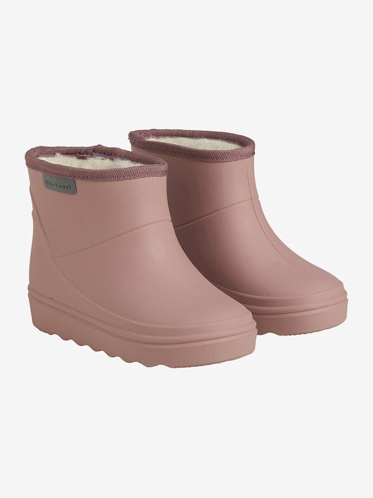 EN FANT - Thermo Regenlaarzen Short Solid Old Rose