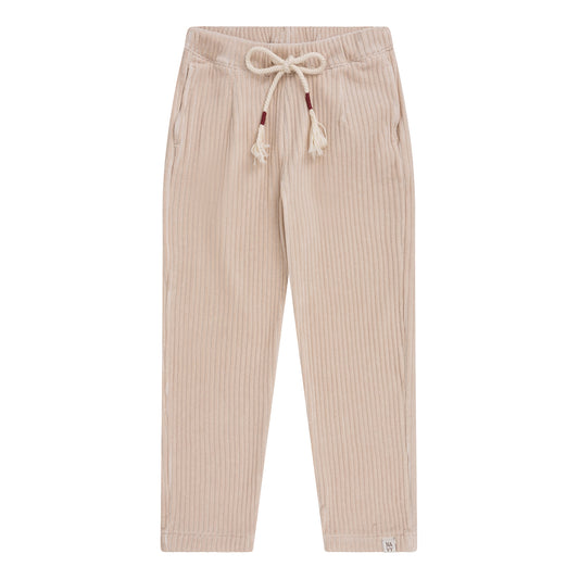 Navy Natural - Milly Pants Rib | Ecru