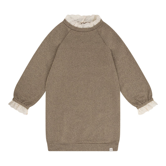 Navy Natural - Jackie Dress Glitter | Brown