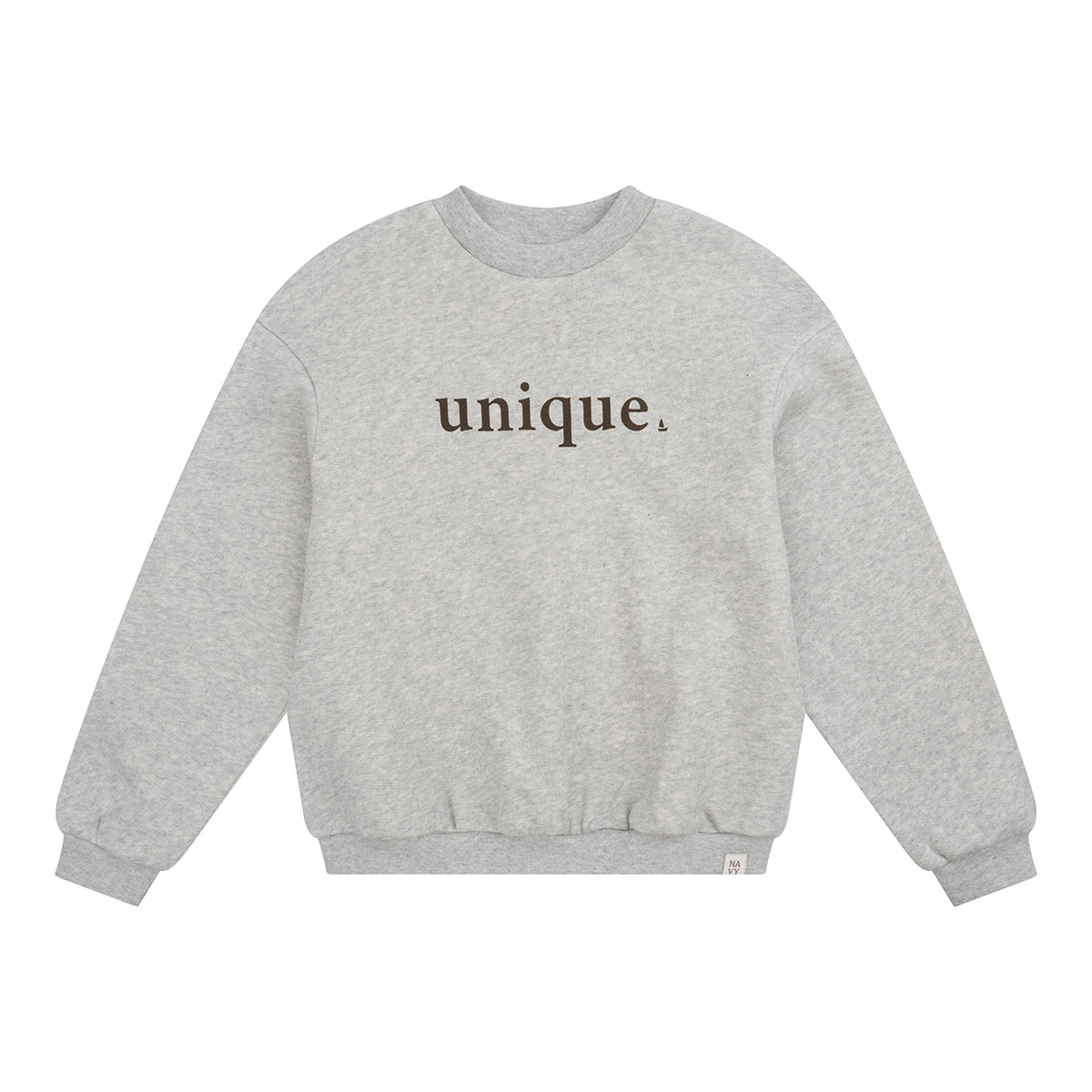 Navy Natural - Oversized Sweater Unique | Grey/Brown