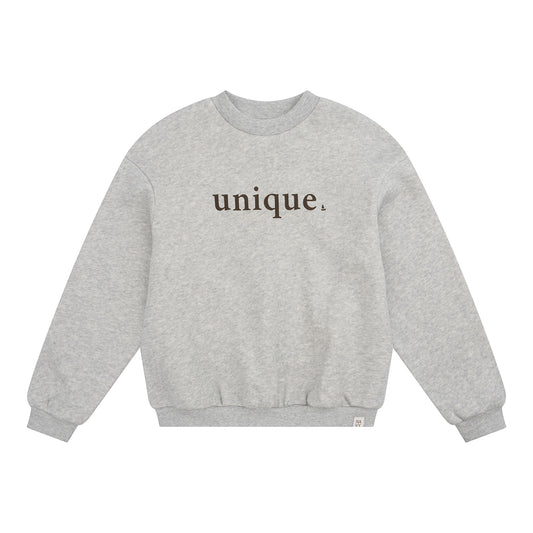 Navy Natural - Oversized Sweater Unique | Grey/Brown
