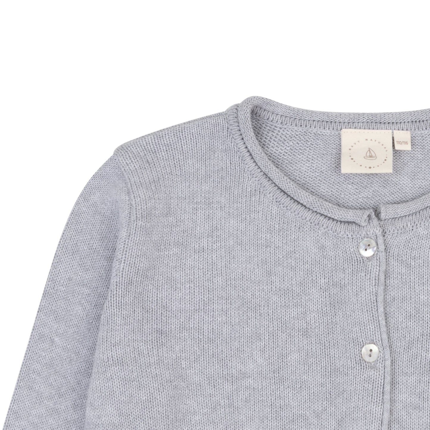 Navy Natural - Jasmin Vest Grey