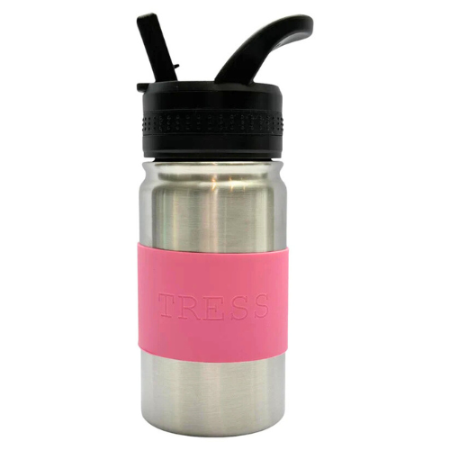 TRESS RVS Drinkfles – 300 ML Bubbly Pink