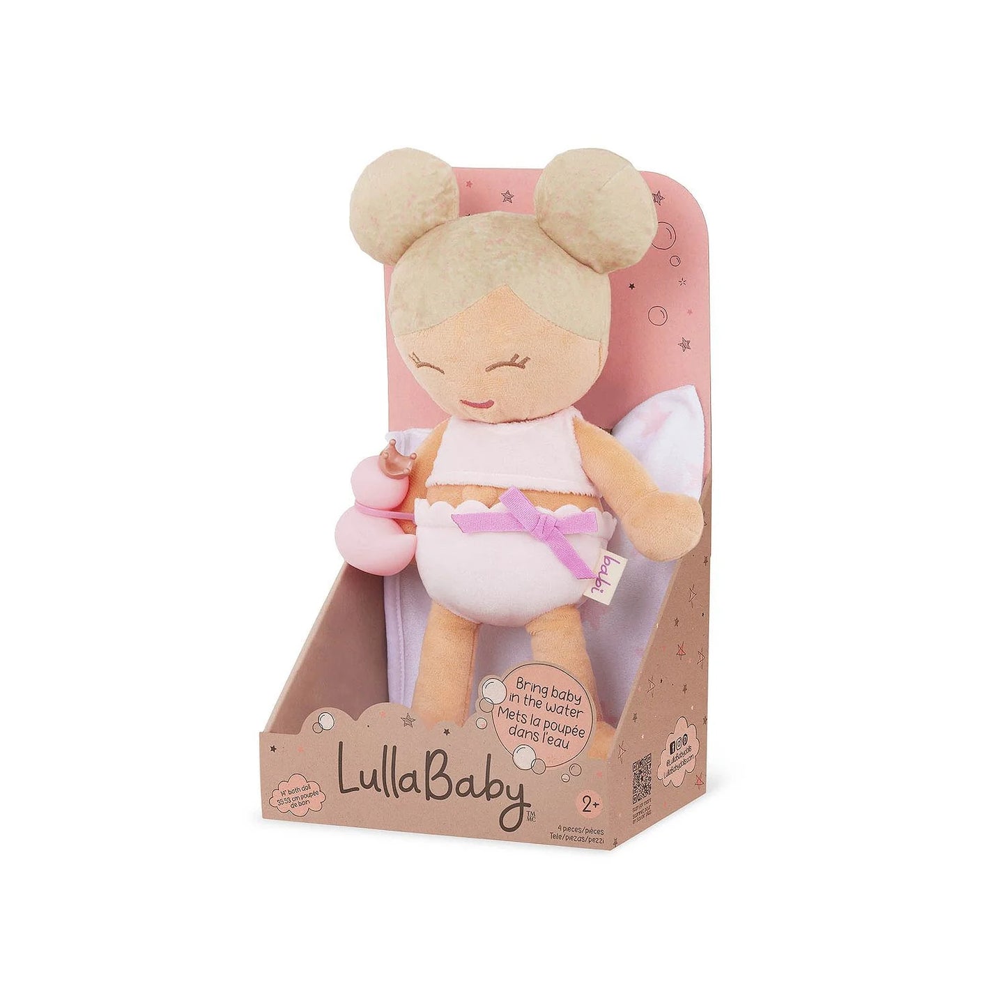LullaBaby - Badpop Blond 35cm Pre-Order