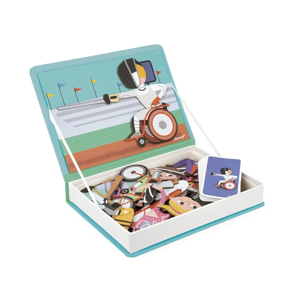 Janod -  Magneti'Book Sport | Magnetisch Speelboek