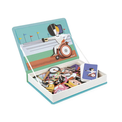 Janod -  Magneti'Book Sport | Magnetisch Speelboek