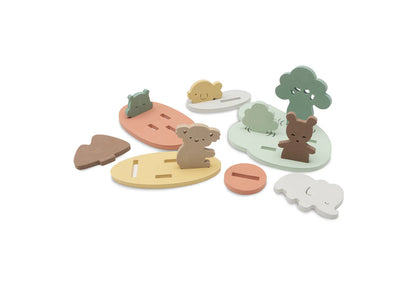 Jollein - Badspeelset Foam - Kangaroots