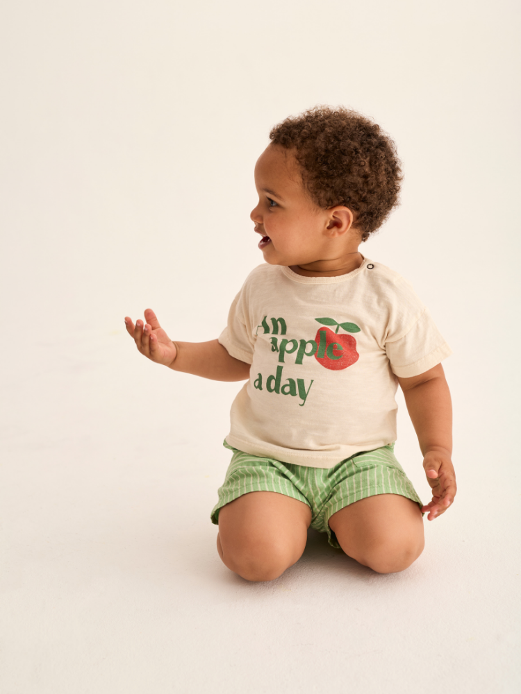 Cozmo - Bob T-shirt Baby Apple ivory