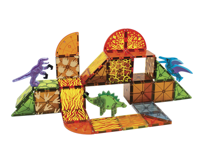 Magna-Tiles set - Dino World 40 pieces
