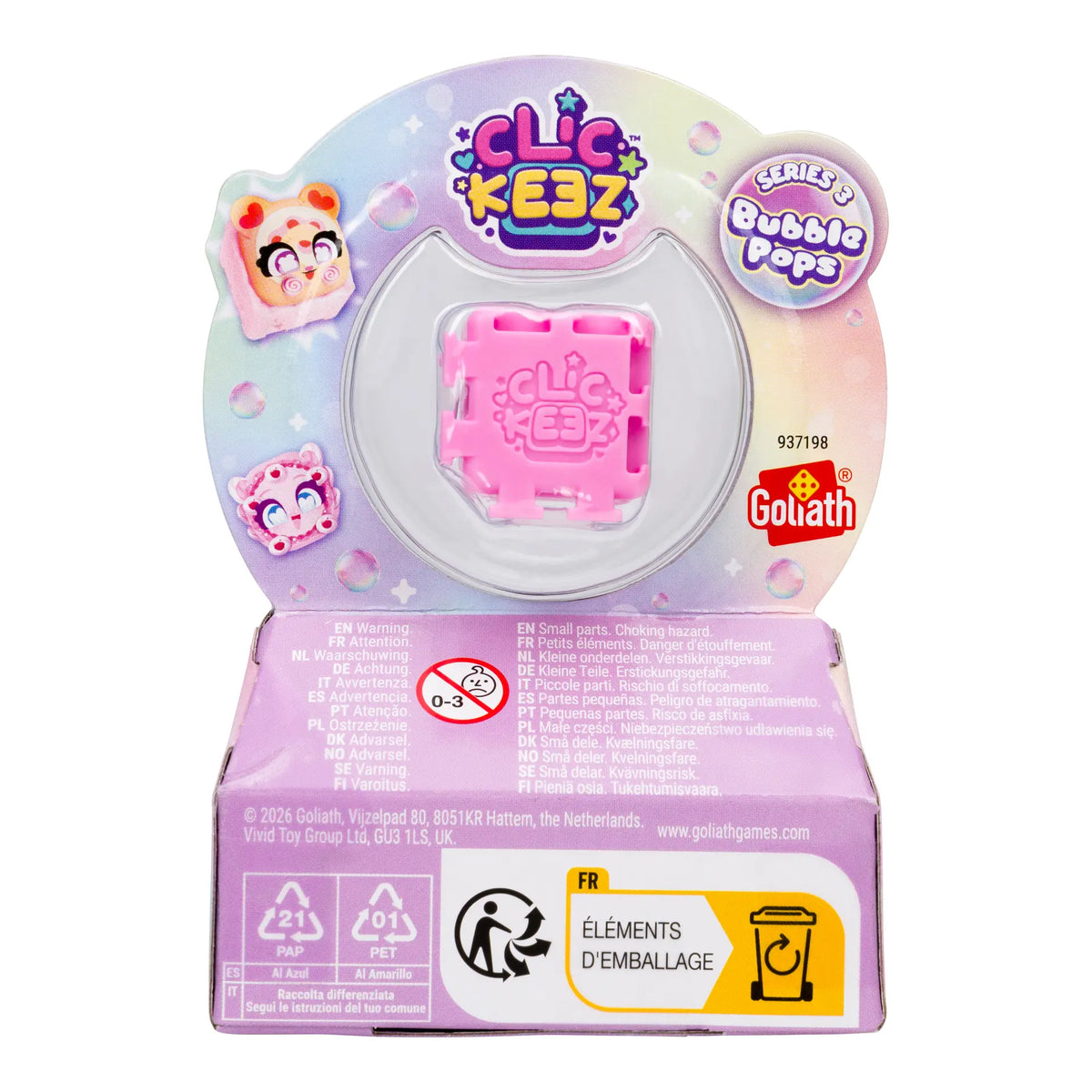 Clickeez - Clickeez Series 3 Bubble Pops | Twin Pack