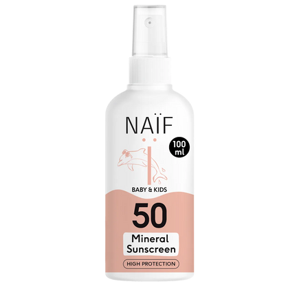 Naïf - Kids Minerale Zonnebrandspray SPF50 100ml