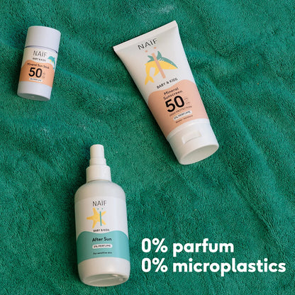 Naïf - Kids Minerale Zonnebrand- SPF 50 - Parfumvrij - 30ml